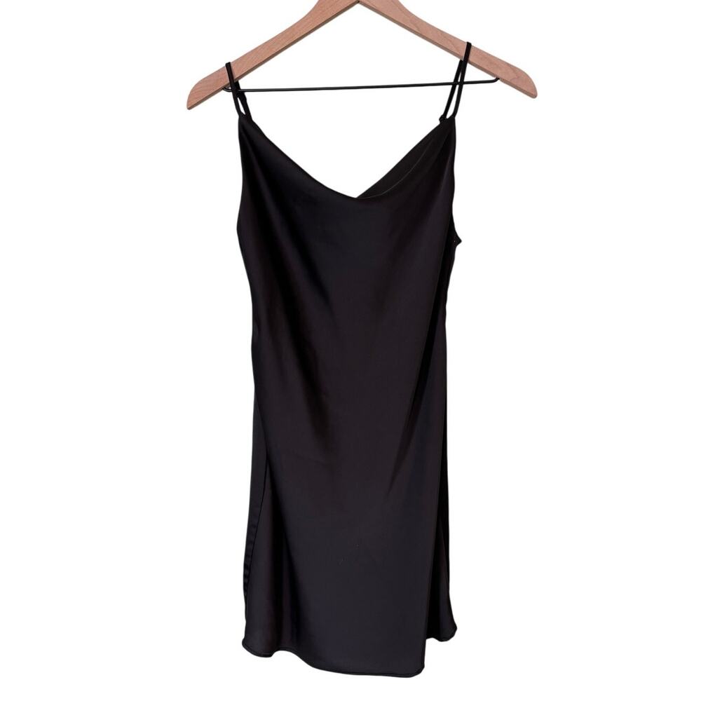 Urban Outfitters Slip Dress, Black Mini Size Small
